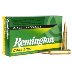 Remington Ammo, 7mm Rem Mag 150 Grain Core-Lokt PSP, 20 Rounds