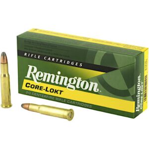 Remington Ammo, 30-30 Win 150 Grain Core-Lokt SP, 20 Rounds