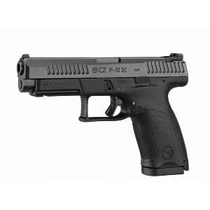 CZ Arms, CZ P-10 SC, 4.50” Barrel, Black, 9mm
