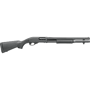 Remington 870 Police, 18.00” Barrel, 2 Shot Extension, Bead Sight, 12 GA