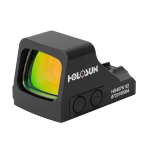 Holosun Optics, HS407K-X2 Open Reflex Sight, 6 MOA Dot
