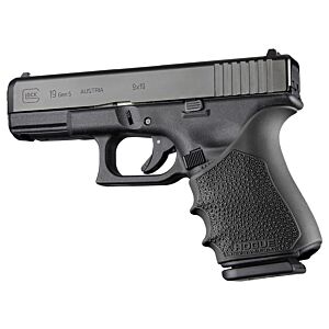 Hogue Grips, Glock 19/23/44 Gen5 HandAll Beavertail Grip Sleeve, Black
