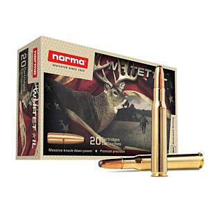 Norma USA Ammo, 30/06 Springfield 180 Grain WhiteTail, 20 Rounds