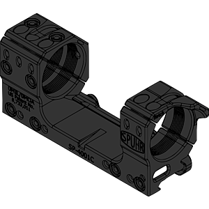 Spuhr ISMS Optic Mount, Gen3, Low, 34mm, 0 MOA