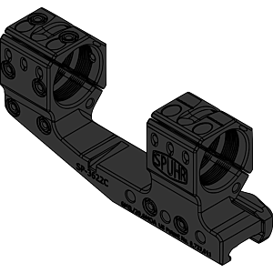 Spuhr ISMS Optic Mount, Gen3, High, 30mm, 20 MOA, Cantilever