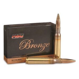 PMC Ammo, 50 BMG 660 Grain FMJ-BT, 10 Rounds