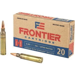 Frontier Ammo, 5.56 Nato 68 Grain BTHP Match, 20 Rounds