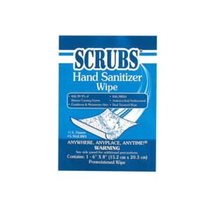CTOMS Scrubs Antimicrobial Wipes