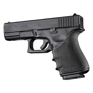 Hogue Grips, Glock 19/23 Gen3/4 HandAll Beavertail Grip Sleeve, Black