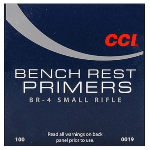 CCI Bench Rest Small Rifle Primer, Box of 100