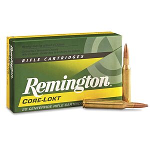Remington Ammo, 270 Win 130 Grain Core-Lokt SP, 20 Rounds
