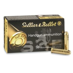 Sellier & Bellot Ammo, 38 Special 158 Grain FMJ, 50 Rounds