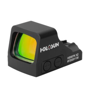 Holosun Optics, HS507K-X2 Open Reflex Sight, Multi-Reticle System, 2 MOA Dot & 32 MOA Circle
