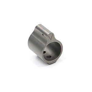 V7 Weapon Systems, Stainless Gas Block, Set Screw, Raw, 0.750