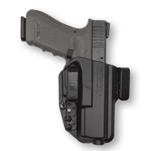 Bravo Concealment, IWB Torsion 3.0 Holster, Glock 17/22/17MOS GEN3/4/5, Right Hand, Black