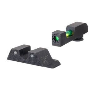 Trijicon DI Night Sight Set, Glock 43/48, Green Fiber, Green Tritium