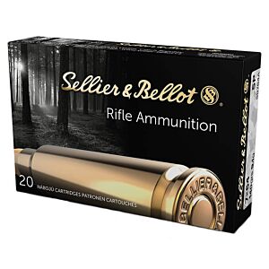 Sellier & Bellot Ammo, 7mm Rem Mag 140 Grain SP, 20 Rounds
