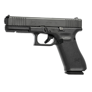 Glock 17 Gen5, 4.48" Barrel, Fixed Sights, 9mm, Black