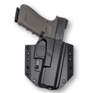 Bravo Concealment, OWB BCA 3.0 Holster, Glock 17/22/17MOS GEN3/4/5, Right Hand, Black