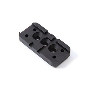 Unity Tactical, FAST LPVO Mount Offset Optic Adapter Plate, Aimpoint Micro, Black