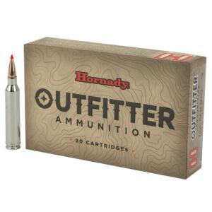 Hornady Ammo, 7MM Remington Magnum 150 Grain CX, Outfitter, 20 Rounds