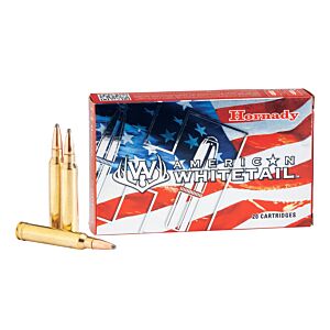 Hornady Ammo, 300 Win Mag 180 Grain Interlock SP, American Whitetail, 20 Rounds
