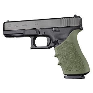 Hogue Grips, Glock 17/19X/34 Gen5 HandAll Beavertail Grip Sleeve, OD Green