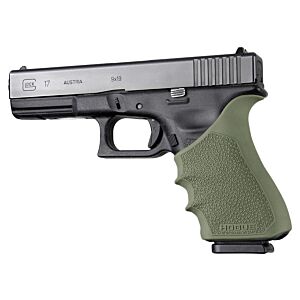 Hogue Grips, Glock 17/22/34/35 Gen3/4 HandAll Beavertail Grip Sleeve, OD Green
