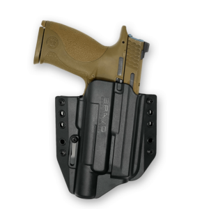 Bravo Concealment, OWB BCA 3.0 Light Bearing Holster, Smith & Wesson M&P 2.0, Surefire X300 UA/UB, Right Hand, Black