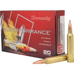 Hornady Ammo, 7mm Rem Mag 162 Grain SST, 20 Rounds
