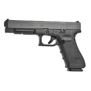 Glock 34 Gen4, 5.31" Barrel, 9mm, Black