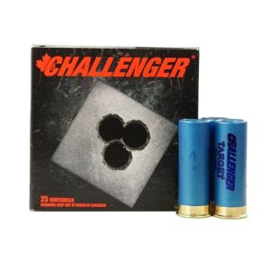 Challenger Ammo, 12GA Tactical Slug, 2-3/4 1oz Low Recoil, 25 Rounds