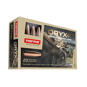 Norma USA Ammo, 7mm Rem Mag 170 Grain Oryx Professional Hunter, 20 Rounds