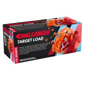 Challenger Ammo, 12GA 2-3/4 1-1/8oz, 8 Shot, Target Load, 100 Rounds