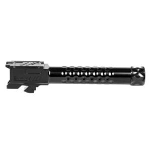 ZEV Technologies, Optimized Match Threaded Barrel, Glock 19 GEN3/4/5, Black DLC