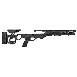 Cadex Defence, Field Tactical Chassis, Skeleton Stock, Rem700, Short Action, Right Hand, Black
