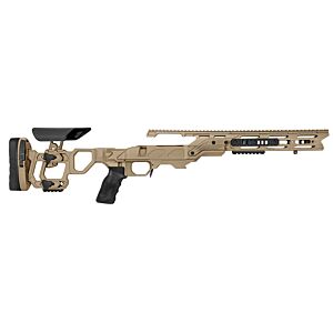 Cadex Defence, Field Tactical Chassis, Skeleton Stock, Rem700, Short Action, Right Hand, Tan