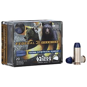 Federal Ammo, 10mm 200 Grain Solid Core, 20 Rounds
