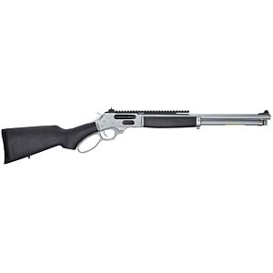 Henry All-Weather Lever Action Rifle Picatinny Rail, Side Gate, 18.50" Barrel, Hardwood Stock, 45-70 Gov't