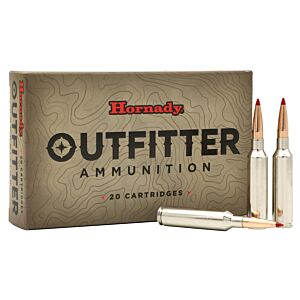 Hornady Ammo, 7mm PRC 160 Grain CX, Outfitter, 20 Rounds