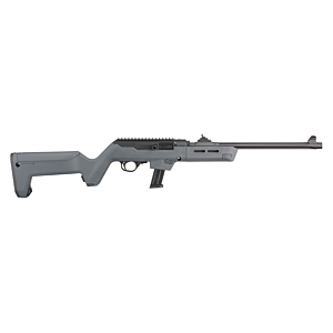 Ruger PC Carbine, 18.60" Takedown Barrel, Stealth Gray Magpul PC Backpacker Stock, 9mm