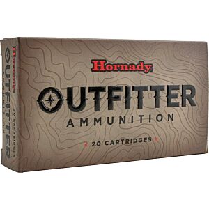Hornady Ammo, 6.5 PRC 130 Grain CX, Outfitter, 20 Rounds