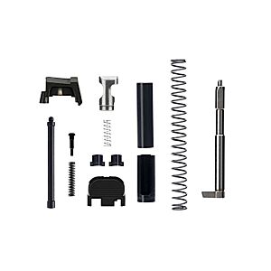 L2D Combat, Standard Slide Parts Kit, Glock 9MM GEN5, Black DLC