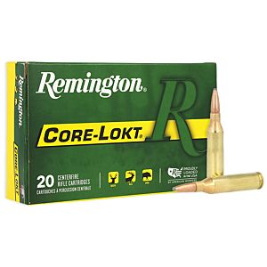 Remington Ammo, 243 Win 100 Grain Core-Lokt PSP, 20 Rounds