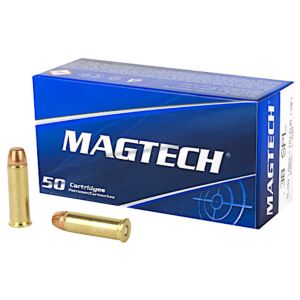 Magtech Ammo, 38 Special, 125 Grain FMJ Flat, 50 Rounds