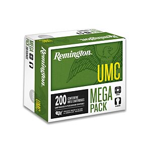 Remington Ammo, UMC Mega Pack 223 Rem, 55 Grain FMJ, 200 Rounds