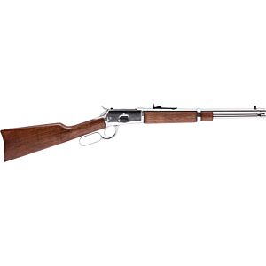 Rossi R92 Lever Action Rifle, 16.00" Barrel, Brazilian Hardwood, Polished Stainless, 357 MAG