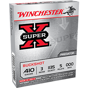 Winchester Ammo, Super-X Shotgun, 410 GA, 000 Buck