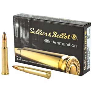 Sellier & Bellot Ammo, 303 British 180 Grain SP, 20 Rounds