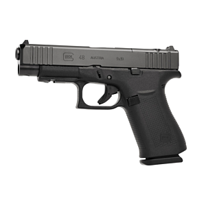 Glock 48 Gen5 MOS Slimline, 4.17" Barrel, 9mm, Black